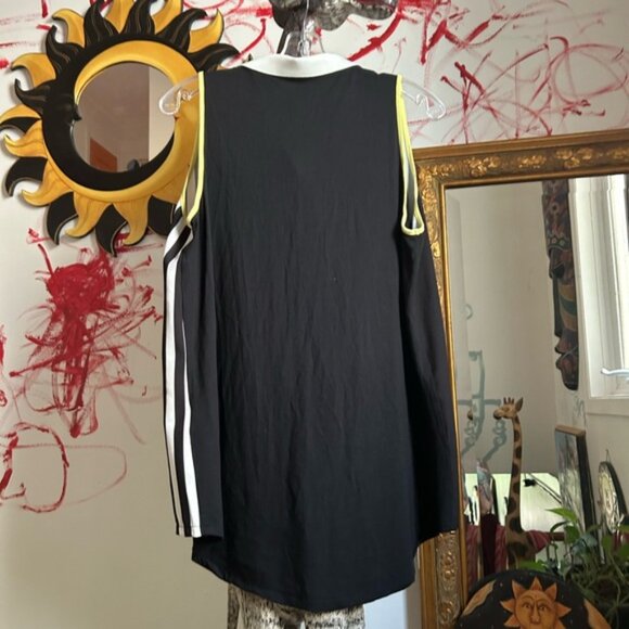 Maloka Black and White Abstract Blouse Small - Picture 12 of 15